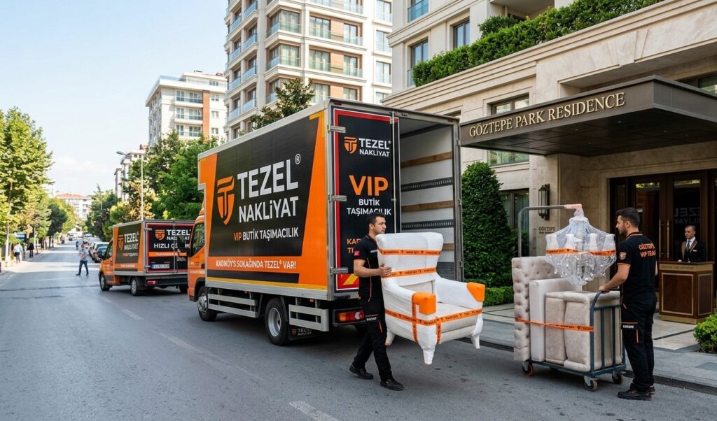 Göztepe Evden Eve Nakliyat VIP Piyano ve Tasarım Mobilya Taşıma - Tezel Nakliyat Tütüncü Mehmet Efendi