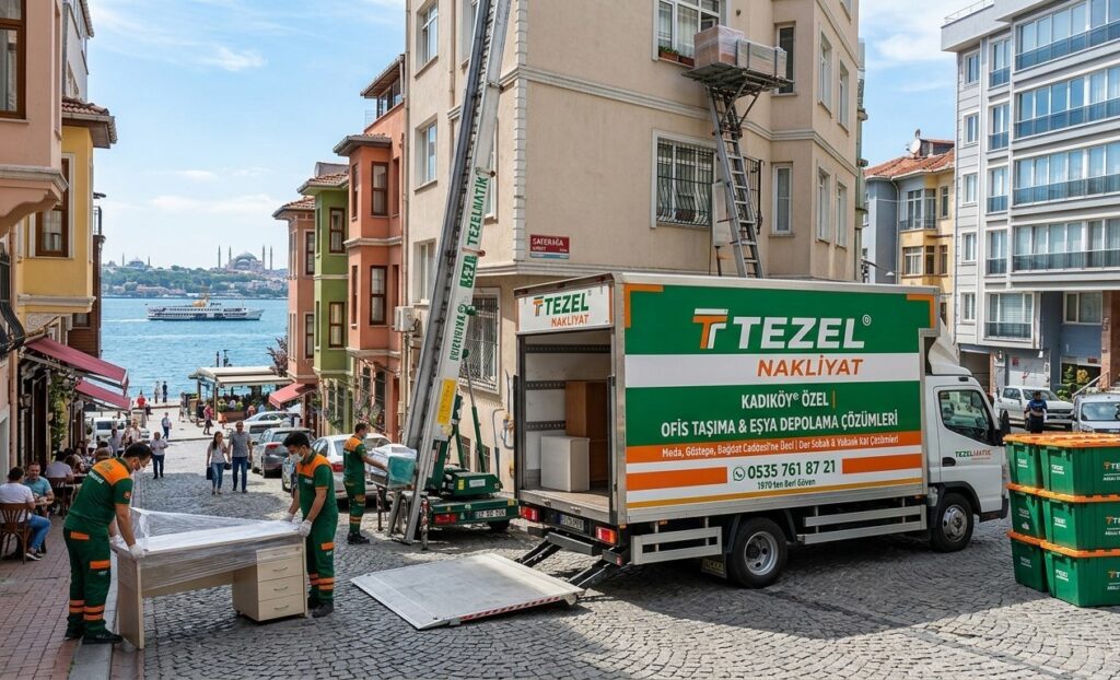 Kadıköy Ofis Taşıma & Nakliyat | 2026 Fiyatları Tezel®