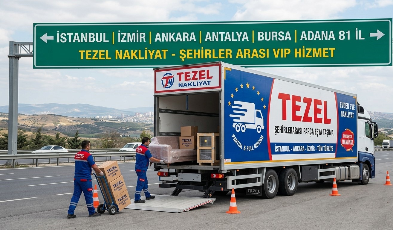 Tezel Nakliyat Şehirler Arası Parça Eşya Taşıma Filosu