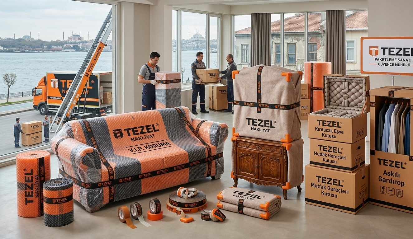 Tezel Nakliyat VIP Paketleme ve Ambalajlama Hizmeti
